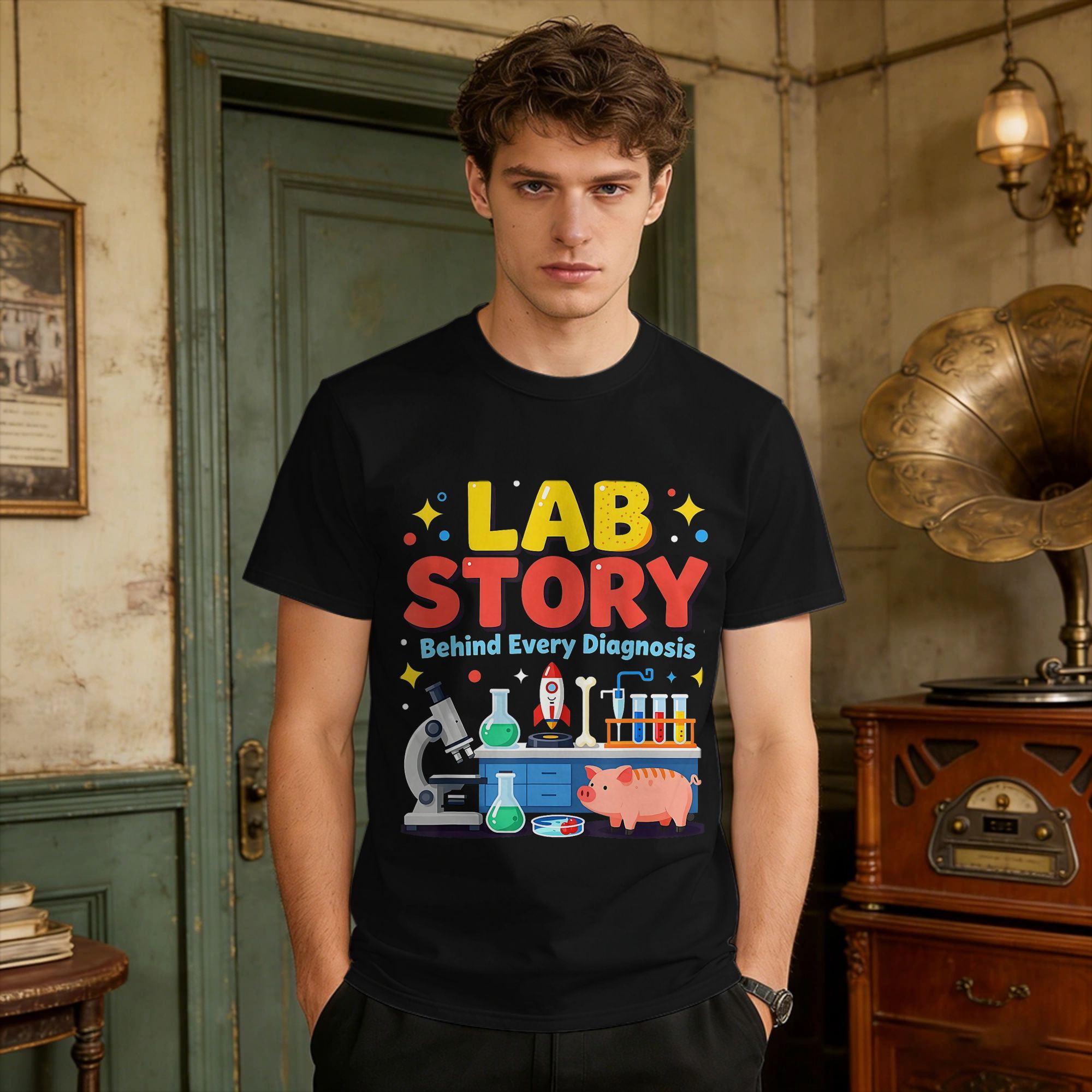 Men's Medical Laboratory Techn - Medical Laboratory Technician reseña y precio