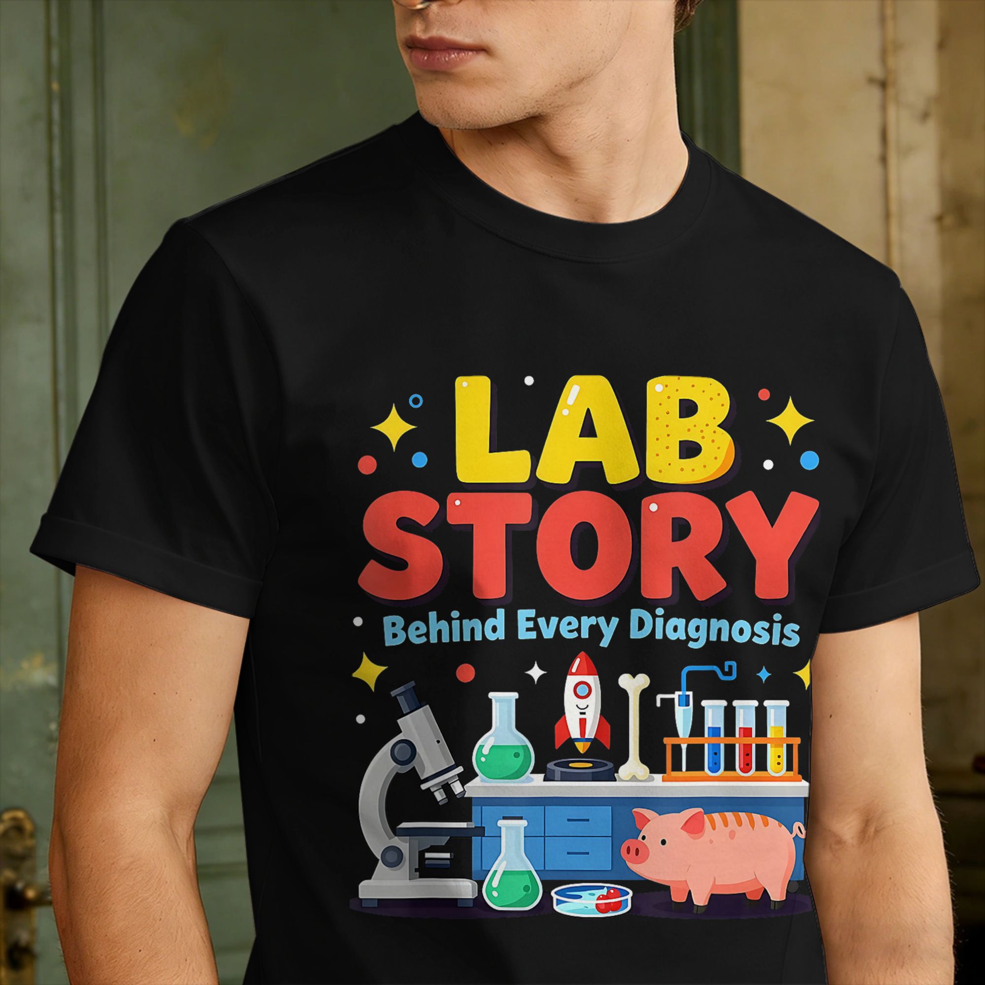 Men's Medical Laboratory Techn - Medical Laboratory Technician reseña y precio