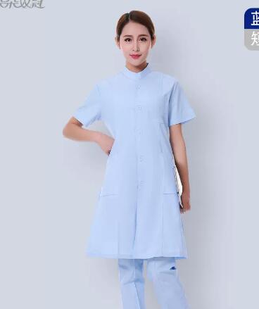 Doctor Uniform Summer Gown Blu - Medical Lab Gown reseña y precio