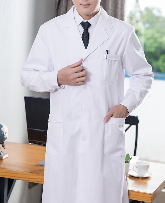Doctor Uniform Men White Lab C - Medical Lab Gown reseña y precio
