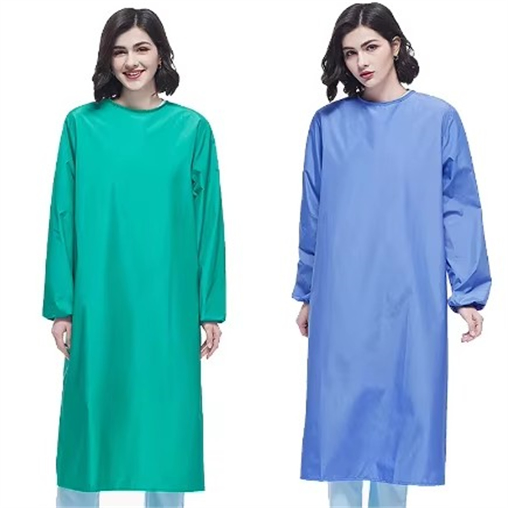 NEW Women Waterproof Gown SPA  - Medical Lab Gown reseña y precio