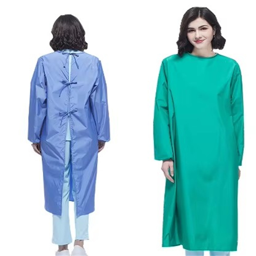 NEW Women Waterproof Gown SPA  - Medical Lab Gown reseña y precio