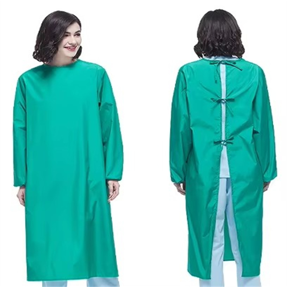NEW Women Waterproof Gown SPA  - Medical Lab Gown reseña y precio