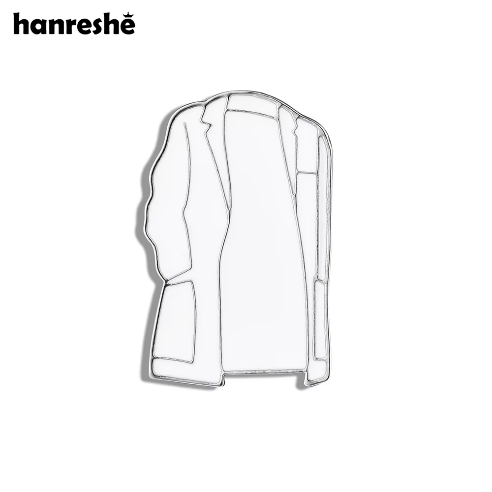 Hanreshe White Coat Enamel Bro - Medical Lab And Science reseña y precio