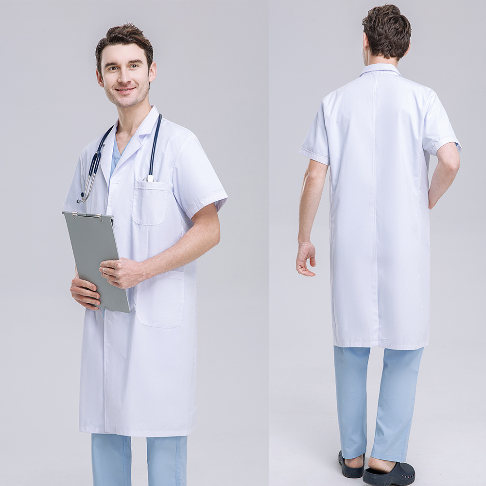 Professional Men Doctors Cloth - Medical Lab Gown reseña y precio