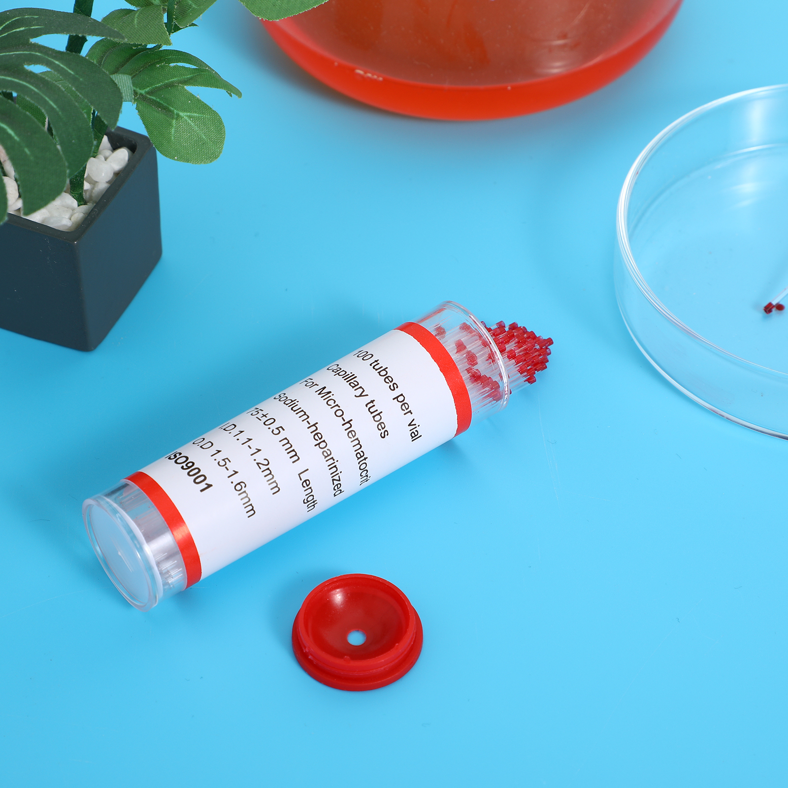75mm Glass Capillary Tube Hema - Medical Lab And Science reseña y precio