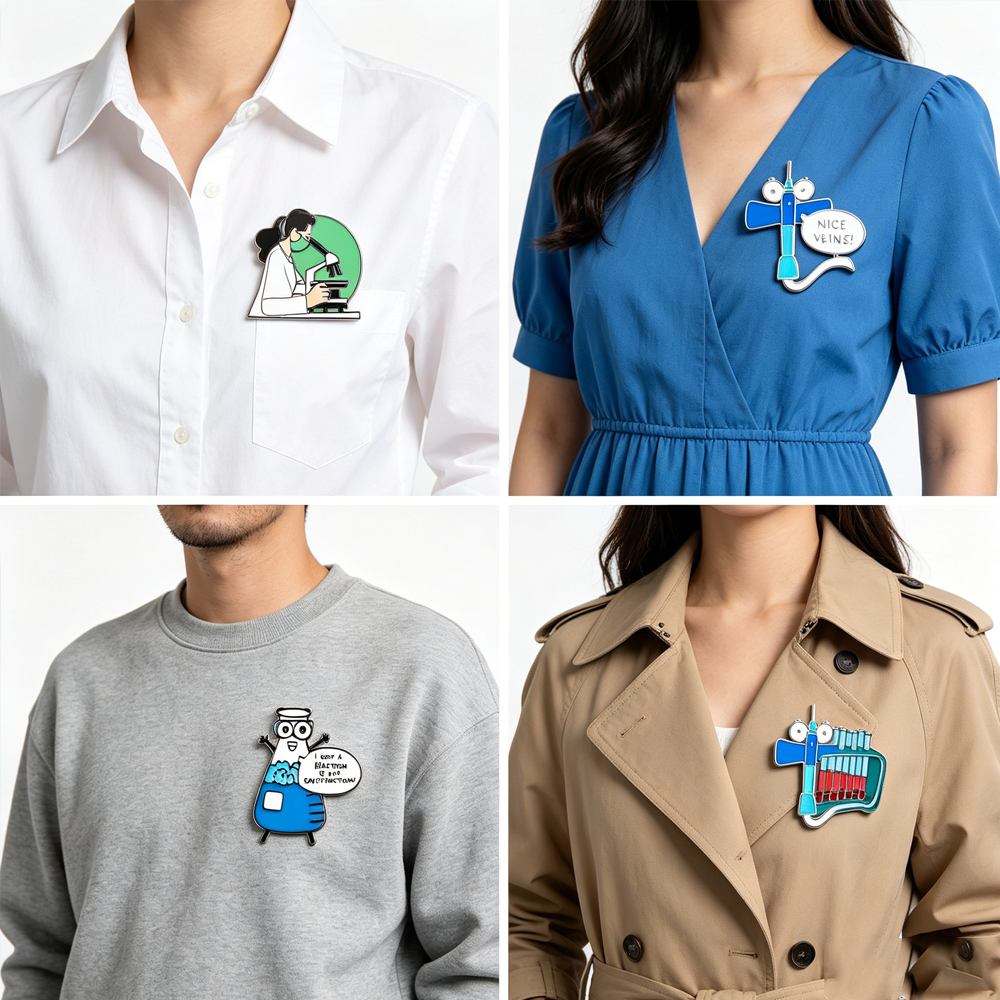 Harong Fun Lab Science Enamel  - Medical Laboratory Technician reseña y precio