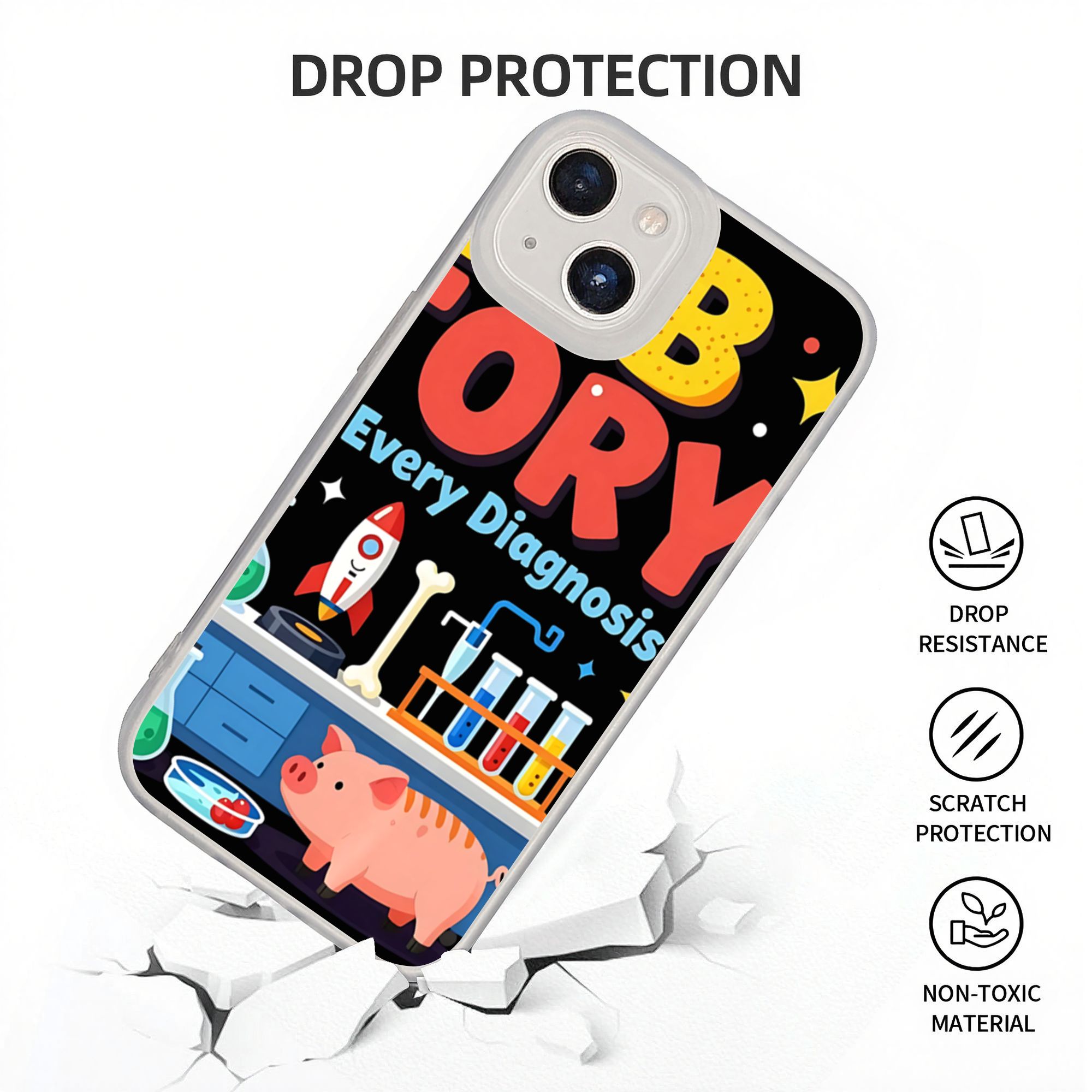 New Armor Bumper Shockproof Me - Medical Laboratory Technician reseña y precio