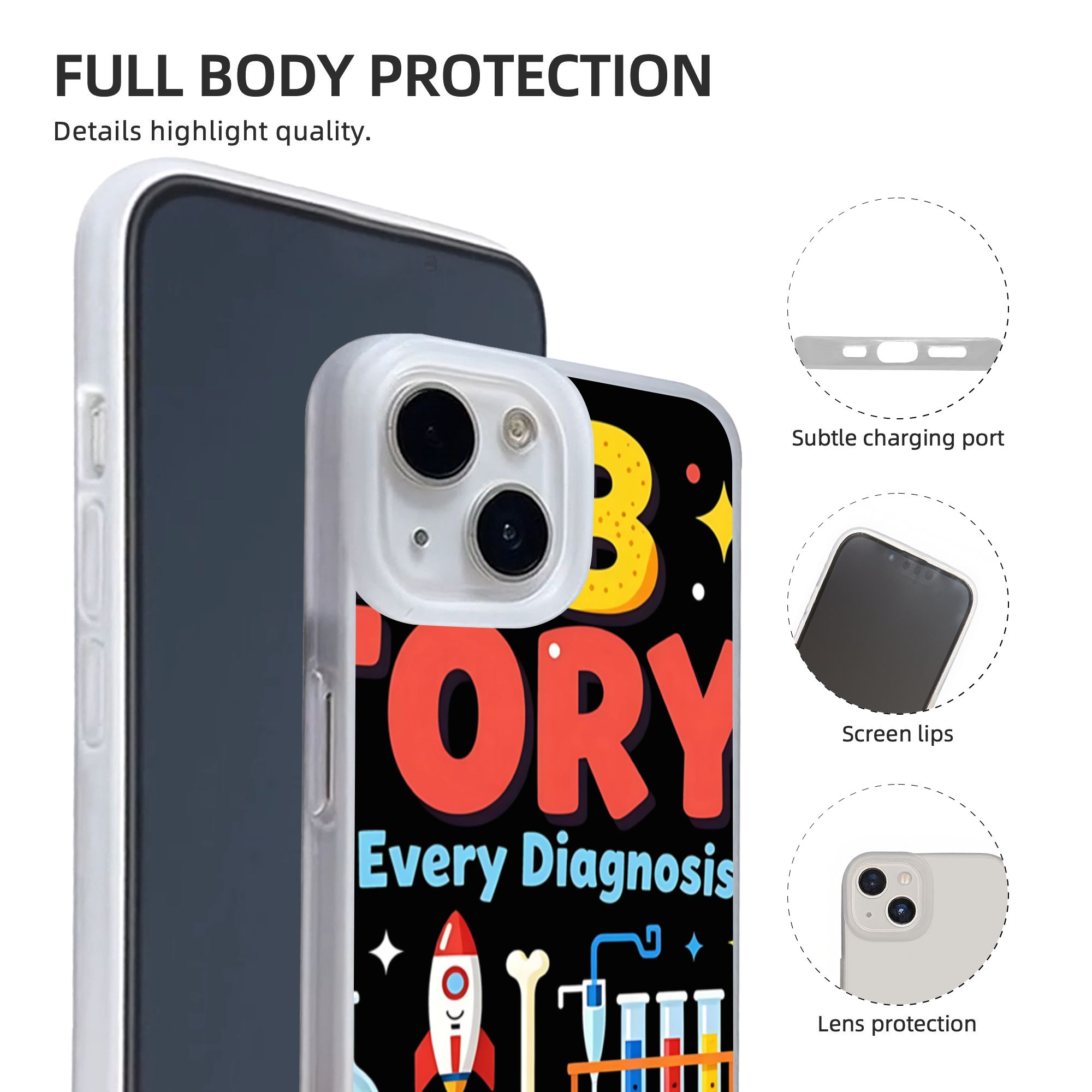 New Armor Bumper Shockproof Me - Medical Laboratory Technician reseña y precio