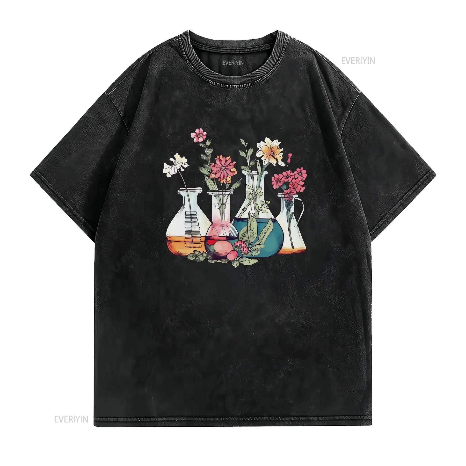 Laboratory T Shirt Floral Beak - Medical Laboratory Technician reseña y precio