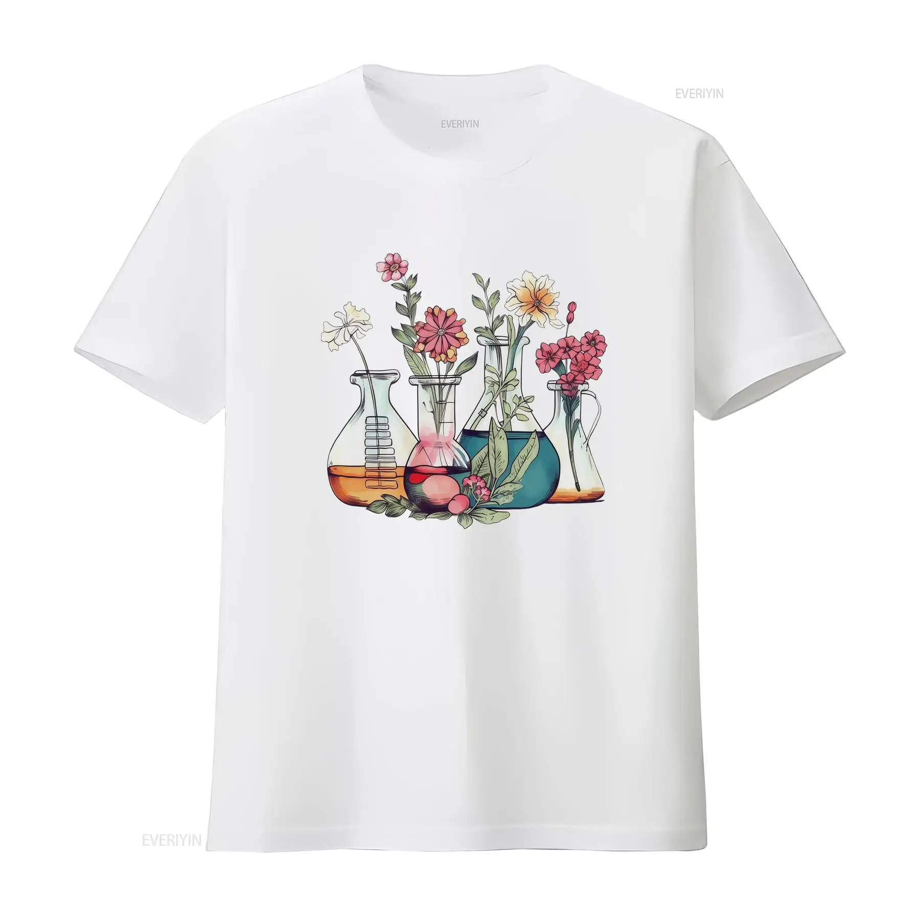 Laboratory T Shirt Floral Beak - Medical Laboratory Technician reseña y precio